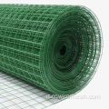 Rotolo di reti per filo rivestito in PVC verde